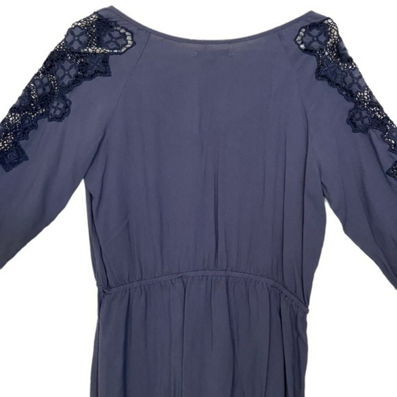 American Eagle 3 Quarter Sleeve Scoop Neck Casual Dress - Picture 10 of 11